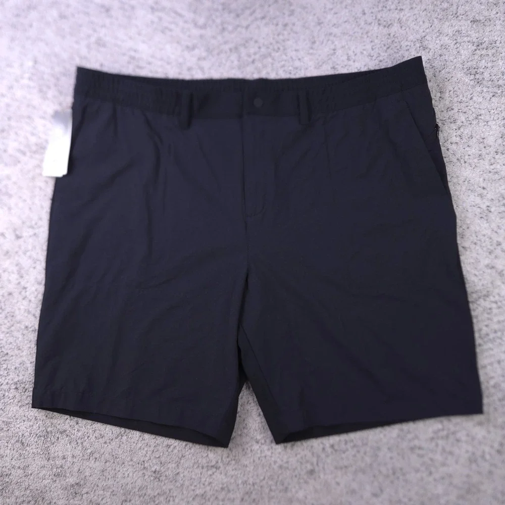Adidas Golf Shorts Mens 42 Go To Hybrid Chino Stretch Black Elastic Waist NWT